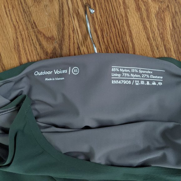 Outdoor Voices Exercise Dress in Evergreen - Picture 5 of 5